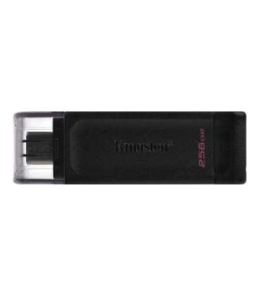 Kingston USB Flash Drive DataTraveler 70 256 GB USB 3.2 Gen 1 Type-C Black