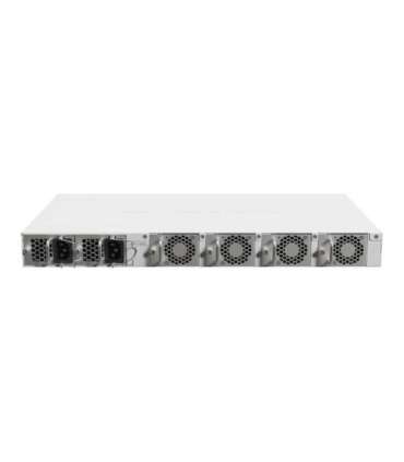 MikroTik Cloud Router Switch with RouterOS L5 license 518-16XS-2XQ-RM Rackmountable SFP ports quantity 16x of