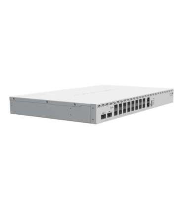 MikroTik Cloud Router Switch with RouterOS L5 license 518-16XS-2XQ-RM Rackmountable SFP ports quantity 16x of