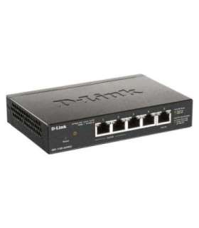 D-Link 5-Port Gigabit PoE Smart Managed Switch and PoE Extender DGS-1100-05PDV2 Web managed Desktop Power