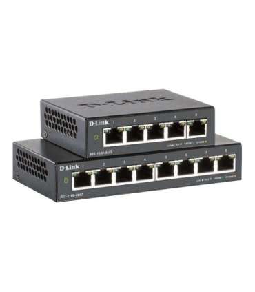 D-Link 5-Port Gigabit PoE Smart Managed Switch and PoE Extender DGS-1100-05PDV2 Web managed Desktop Power