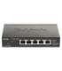 D-Link 5-Port Gigabit PoE Smart Managed Switch and PoE Extender DGS-1100-05PDV2 Web managed Desktop Power