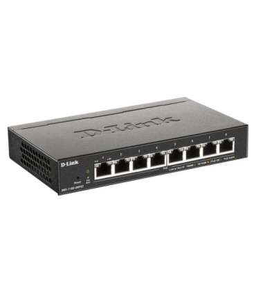 D-Link 8-Port Gigabit PoE Smart Managed Switch DGS-1100-08PV2 Web managed Desktop Power supply type External