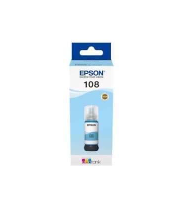 Epson 108 EcoTank Ink Bottle Light Cyan