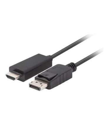 Lanberg DisplayPort to HDMI Cable CA-DPHD-11CC-0018-BK DisplayPort Male HDMI Male DP to HDMI 1.8 m