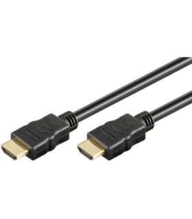 Goobay High Speed HDMI Cable with Ethernet 61150 HDMI male (type A) HDMI male (type A) HDMI to HDMI 1 m