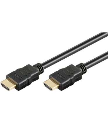 Goobay High Speed HDMI Cable with Ethernet 61150 HDMI male (type A) HDMI male (type A) HDMI to HDMI 1 m