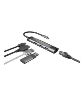 Natec Multi-Port Adapter Fowler Go USB Type-C