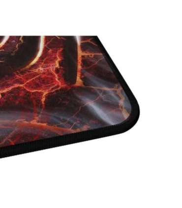 Genesis Mouse Pad Fabric, Rubber Carbon 500 MAXI LAVA G2 Edition Multicolor