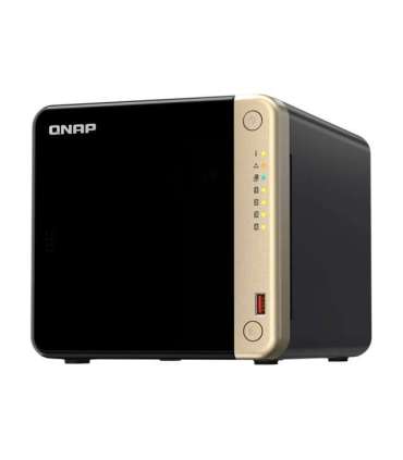 QNAP 4-Bay desktop NAS TS-464-8G Intel Celeron N5095 4-core Processor frequency 2.9 GHz 8 GB
