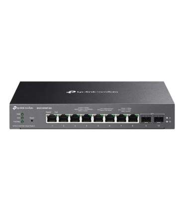 TP-LINK Omada 8-Port 2.5GBASE-T and 2-Port 10GE SFP+ Smart Switch with 8-Port PoE+ SG2210XMP-M2 Managed L2 |