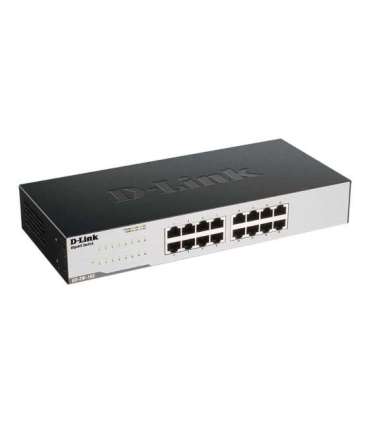 D-Link 16-Port Gigabit Easy Desktop Switch GO-SW-16G/E Unmanaged Desktop/Rackmountable 24 month(s)