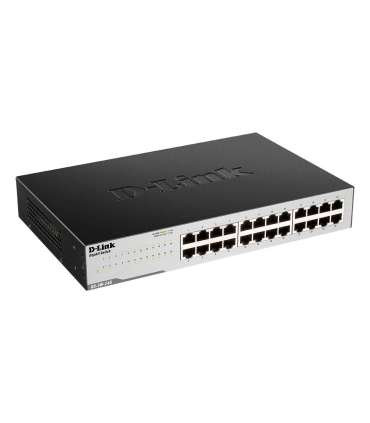D-Link 24-Port Gigabit Easy Desktop Switch GO-SW-24G Unmanaged Desktop/Rackmountable 24 month(s)