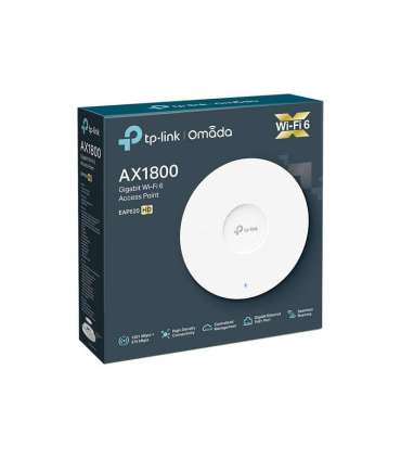 TP-LINK TP-Link EAP620 AX1800 Ceiling Mount WiFi 6 Access Point EAP620 802.11ax 1201+574 Mbit/s 10/100/1000