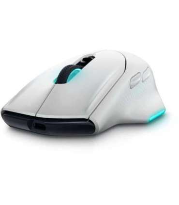 Dell Gaming Mouse AW620M Wired/Wireless Alienware Wireless Gaming Mouse Lunar Light
