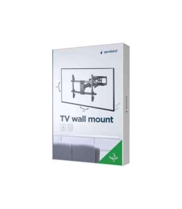 Gembird Full-motion wall mount Fixed 37-80 " Maximum weight (capacity) 60 kg Black