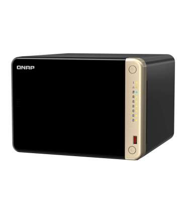 QNAP 6-Bay desktop NAS TS-664-8G Intel Celeron N5095 4-core Processor frequency 2.9 GHz 8 GB DDR4