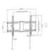 Gembird Wall mount Tilt 37-80 " Maximum weight (capacity) 70 kg Black