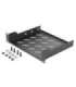 Digitus 1U fixed shelf DN-10-TRAY-2-B Black Perfect for storage of components which are not 254 mm (10")