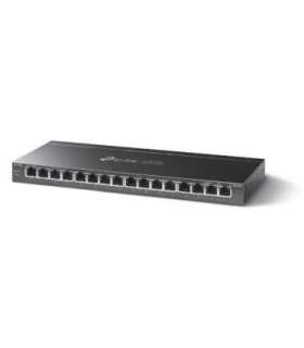 TP-LINK TL-SG116P 16-Port Gigabit Desktop Switch with 16-Port PoE+ TP-LINK 16-Port Gigabit Desktop Switch |