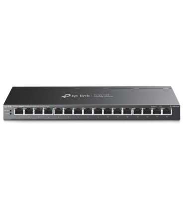 TP-LINK TL-SG116P 16-Port Gigabit Desktop Switch with 16-Port PoE+ TP-LINK 16-Port Gigabit Desktop Switch |