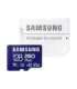 Samsung MicroSD Card with SD Adapter PRO Plus 128 GB microSDXC Memory Card Flash memory class U3, V30, A2 SD
