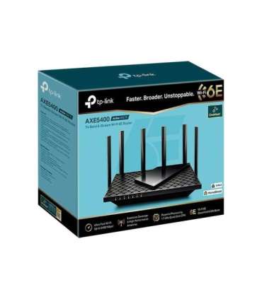 AXE5400 Tri-Band Gigabit Wi-Fi 6E Router Archer AXE75 802.11ax 10/100/1000 Mbit/s Ethernet LAN (RJ-45) ports 4 |