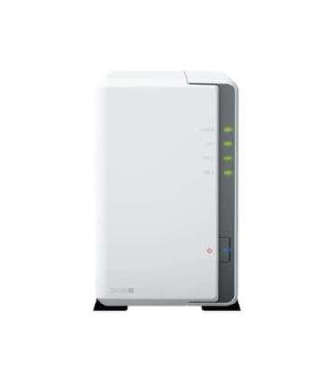 Synology Tower NAS DS223j up to 2 HDD/SSD Realtek RTD1619B Processor frequency 1.7 GHz 1 GB DDR4