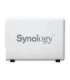 Synology Tower NAS DS223j up to 2 HDD/SSD Realtek RTD1619B Processor frequency 1.7 GHz 1 GB DDR4