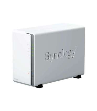 Synology Tower NAS DS223j up to 2 HDD/SSD Realtek RTD1619B Processor frequency 1.7 GHz 1 GB DDR4