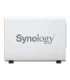 Synology Tower NAS DS223j up to 2 HDD/SSD Realtek RTD1619B Processor frequency 1.7 GHz 1 GB DDR4