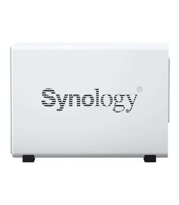 Synology Tower NAS DS223j up to 2 HDD/SSD Realtek RTD1619B Processor frequency 1.7 GHz 1 GB DDR4