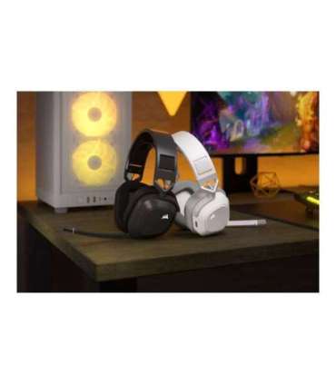 Corsair Gaming Headset HS80 Max Bluetooth Built-in microphone Wireless Steel Gray Bluetooth Over-Ear |