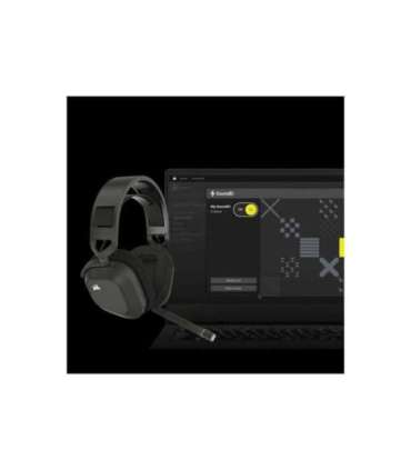 Corsair Gaming Headset HS80 Max Bluetooth Built-in microphone Wireless Steel Gray Bluetooth Over-Ear |