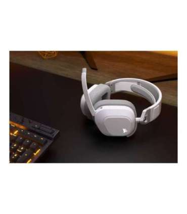 Corsair Gaming Headset HS80 MAX Bluetooth Built-in microphone Wireless White Bluetooth Over-Ear |