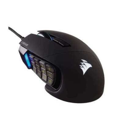 Corsair Gaming Mouse SCIMITAR ELITE RGB Wireless Gaming Mouse Optical Gaming Mouse Black Yes