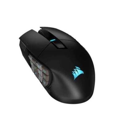 Corsair Gaming Mouse SCIMITAR ELITE RGB Wireless Gaming Mouse Optical Gaming Mouse Black Yes