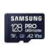 Samsung MicroSD Card with Card Reader PRO Ultimate 128 GB microSDXC Memory Card Flash memory class U3, V30, A2