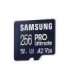 Samsung MicroSD Card with Card Reader PRO Ultimate 256 GB microSDXC Memory Card Flash memory class U3, V30, A2