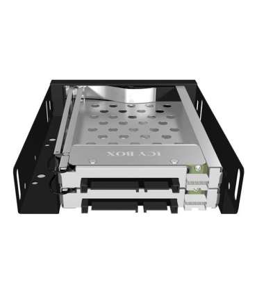 Icy Box IB-2227StS Storage Drive Cage for 2.5" HDD, Black Raidsonic