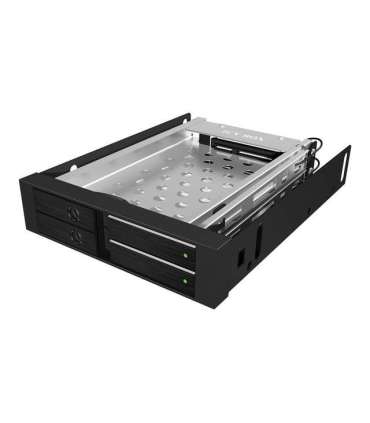 Icy Box IB-2227StS Storage Drive Cage for 2.5" HDD, Black Raidsonic