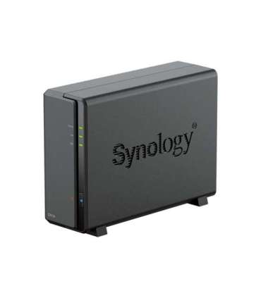 Synology Tower NAS DS124 up to 1 HDD/SSD Realtek RTD1619B Processor frequency 1.7 GHz 1 GB DDR4