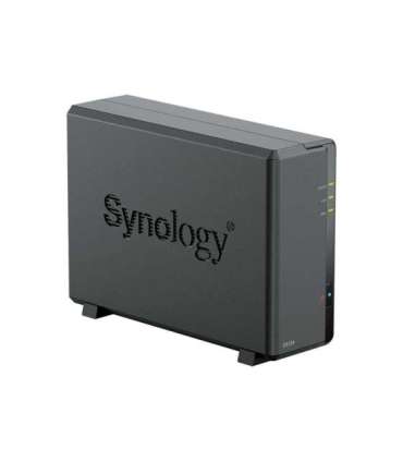 Synology Tower NAS DS124 up to 1 HDD/SSD Realtek RTD1619B Processor frequency 1.7 GHz 1 GB DDR4
