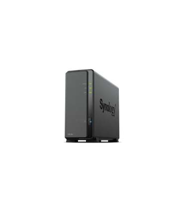 Synology Tower NAS DS124 up to 1 HDD/SSD Realtek RTD1619B Processor frequency 1.7 GHz 1 GB DDR4