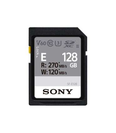 Sony UHS-II SDXC Memory Card SF-E 128 GB SDXC Flash memory class 10, U3, V60