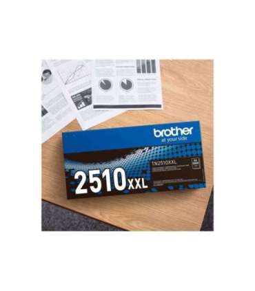 Brother TN-2510XL Toner Cartridge, Black Brother TN-2510XL Toner cartridge Black