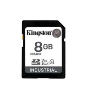 Kingston SDHC SD Flash Memory Card 8 GB Black
