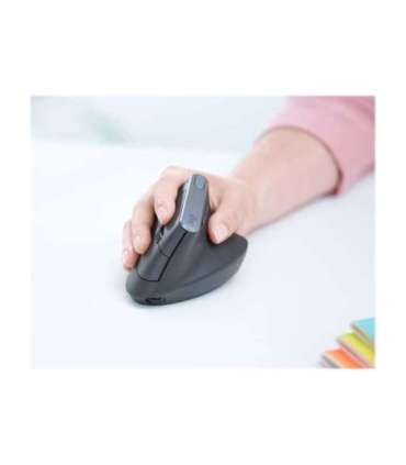 Logitech Ergonomic Mouse MX VERTICAL Wireless USB, Bluetooth Graphite