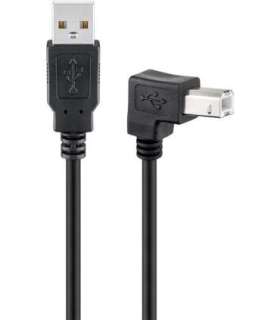 Goobay USB 2.0 Hi-Speed Cable 90° USB to USB