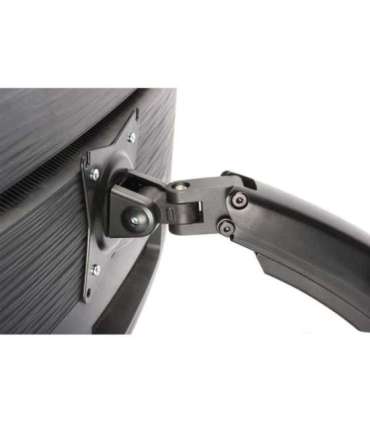 Digitus Desk Mount Universal LED/LCD Monitor Stand with Gas Spring Tilt, swivel, height adjustment, rotate Black